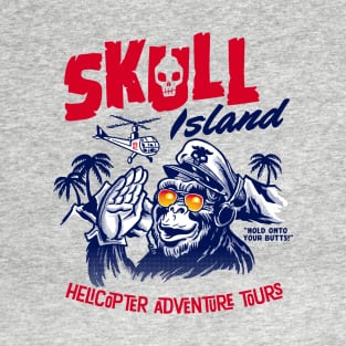 Skull Island Helicopter adventure tours T-Shirt
